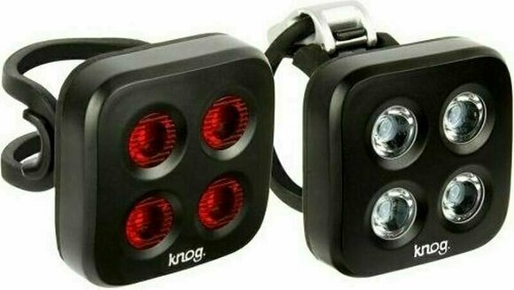 Cycling light Knog Blinder Mob The Face Black Front 80 lm / Rear 44 lm Cycling light - 1