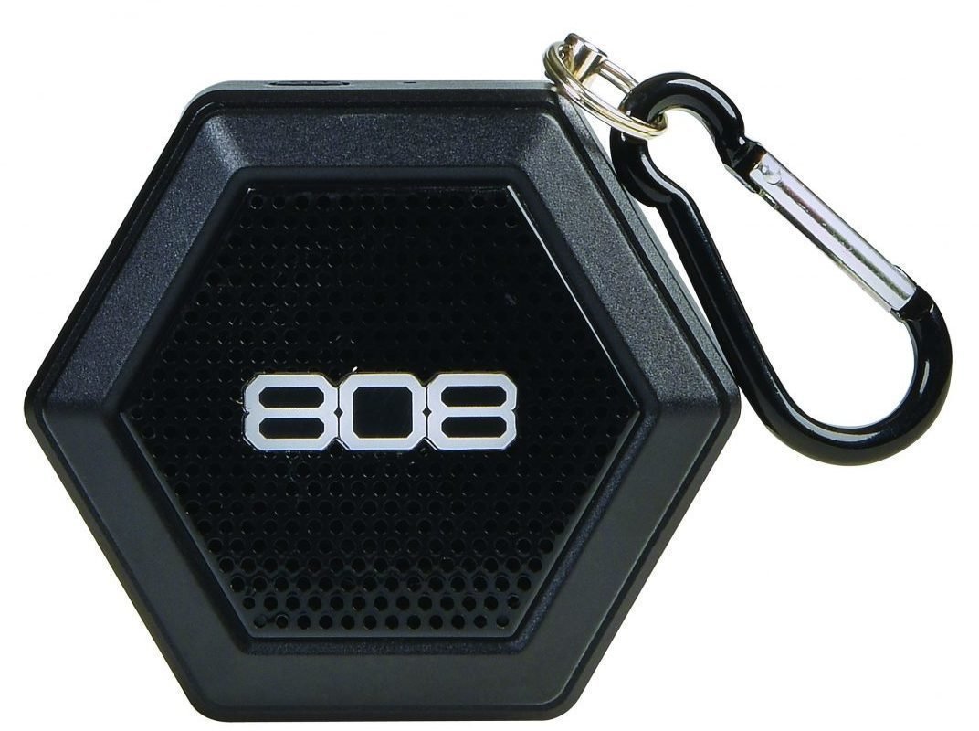 Portable Lautsprecher 808 Audio SP50 Hex Tether Wireless Speaker Black