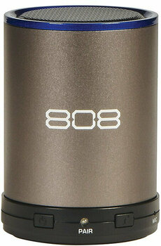 portable Speaker 808 Audio SP880 Canz Wireless Bluetooth Speaker Gun Metal - 1