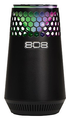 portable Speaker 808 Audio SP300 Hex Light Wireless Speaker Black