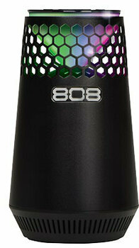 Portable Lautsprecher 808 Audio SP300 Hex Light Wireless Speaker Black - 1