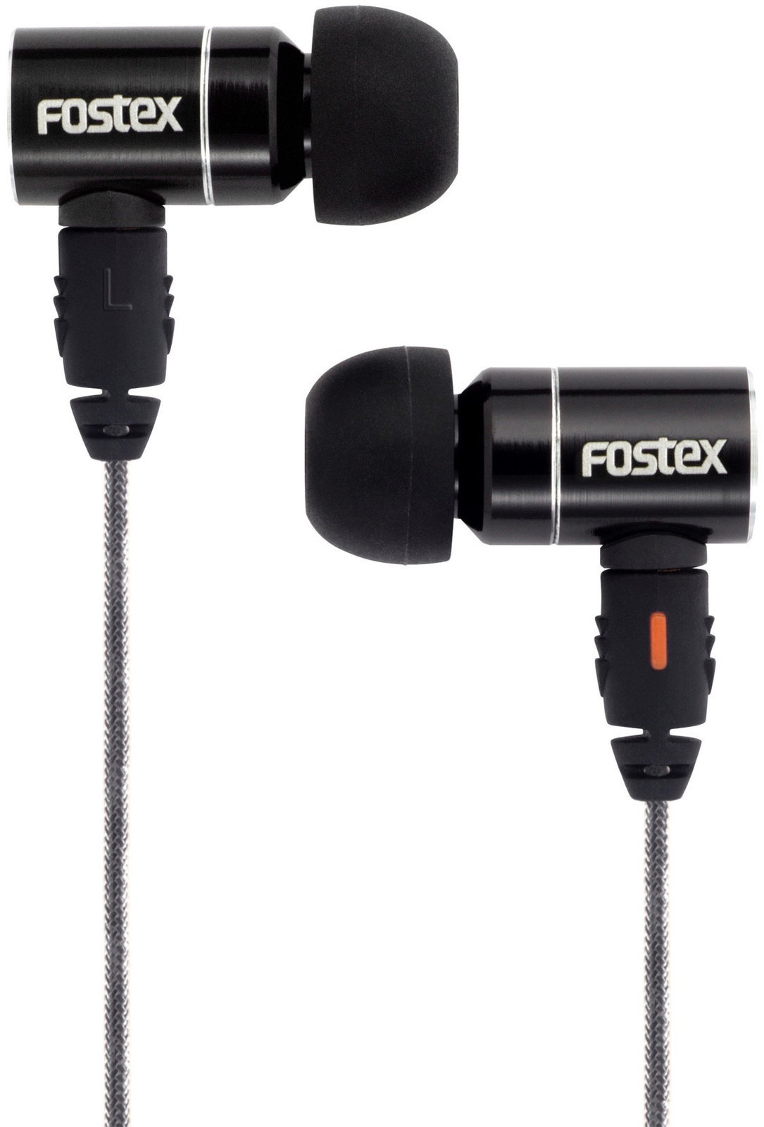 En la oreja los auriculares Fostex TE05BK Stereo Earphones