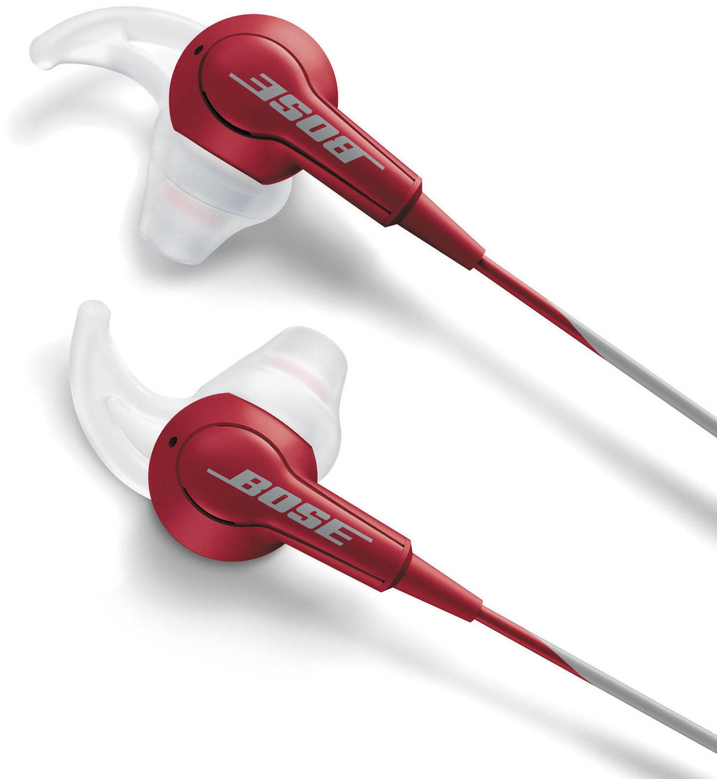En la oreja los auriculares Bose SoundTrue In-Ear Headphones Cranberry