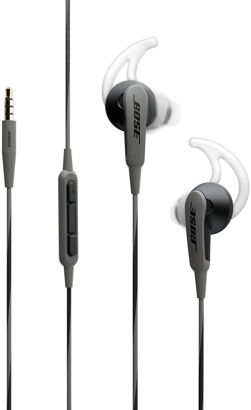 In-ear hörlurar Bose Soundsport In-Ear Headphones Apple Charcoal Black