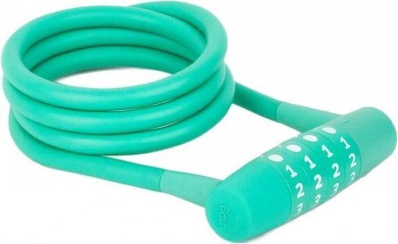 Fietsslot Knog Twisted Combo Turquoise