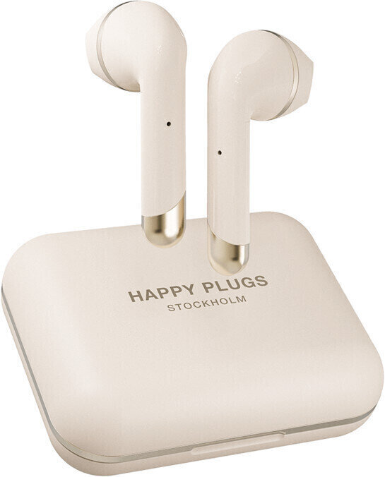 True trådløs i øre Happy Plugs Air 1 Plus Earbud Gold