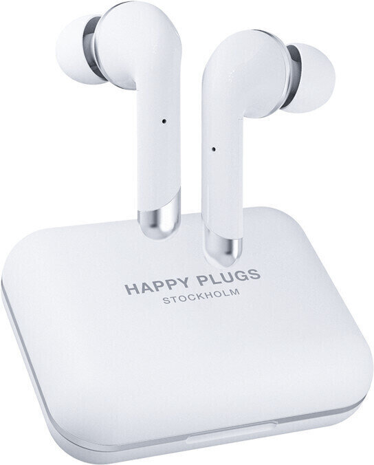 True Wireless In-ear Happy Plugs Air 1 Plus In-Ear Biała