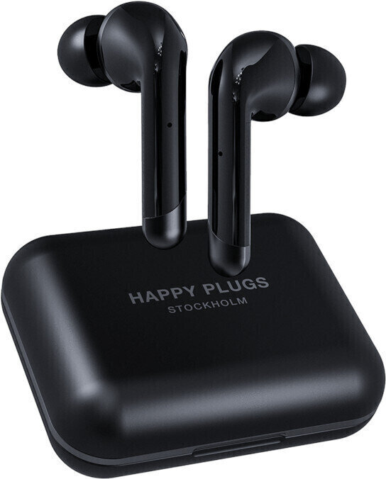 True trådlös in-ear Happy Plugs Air 1 Plus In-Ear Svart