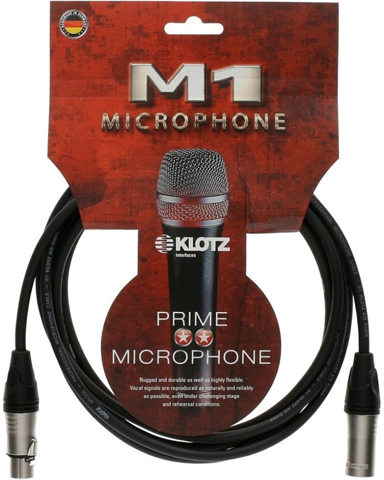 Microphone Cable Klotz M1K1FM1000 10 m