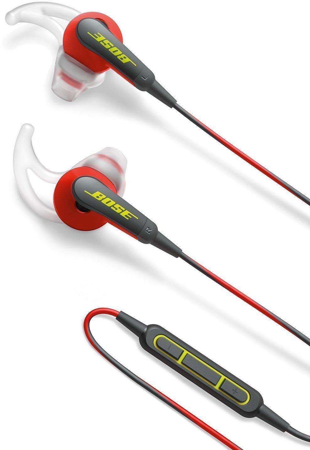 Слушалки за в ушите Bose SoundSport IE Apple Power Red