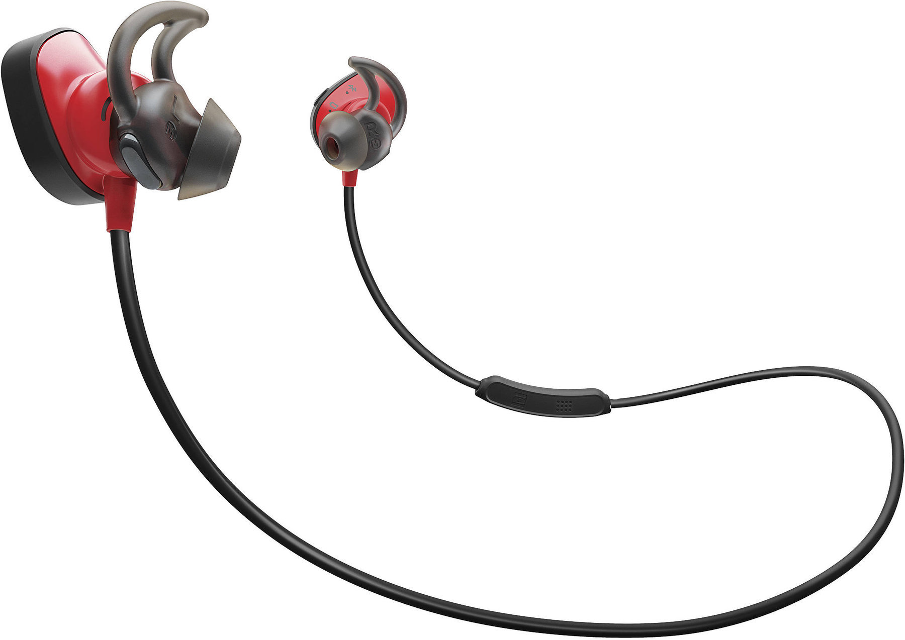 Bezdrôtové sluchadlá do uší Bose SoundSport Wireless PULSE in-ear headphones Black/Red