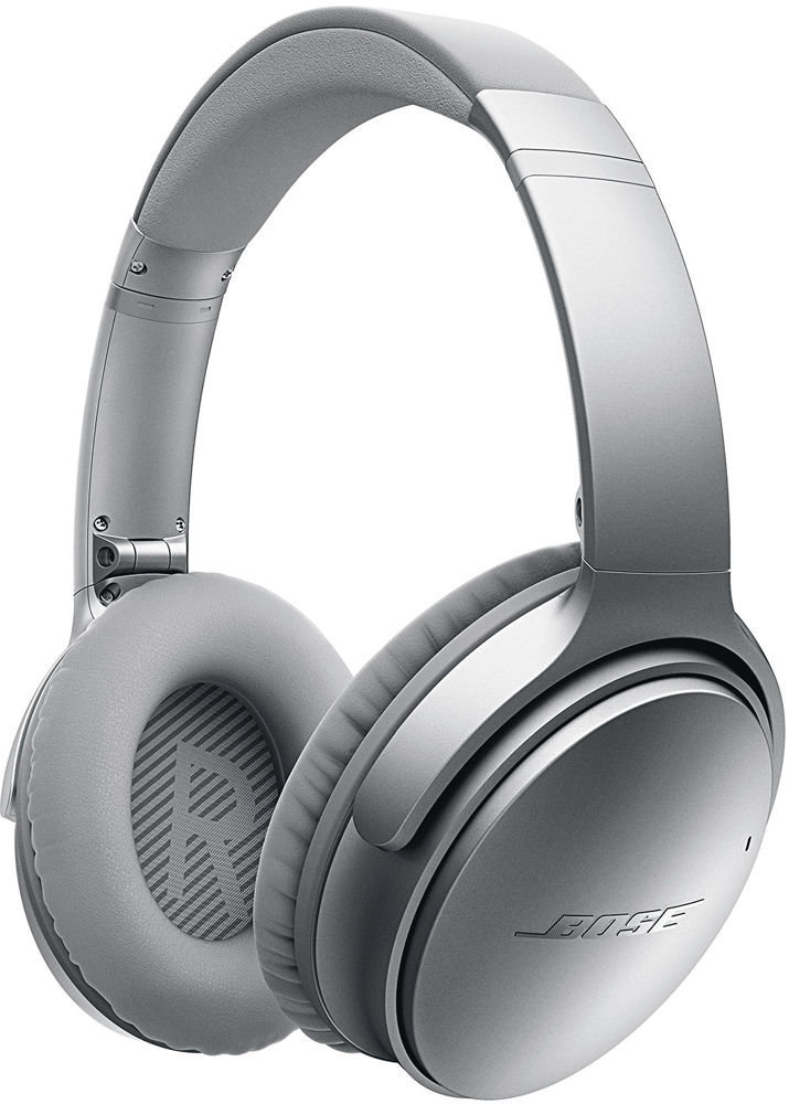 Brezžične slušalke On-ear Bose QC 35 Wireless Silver