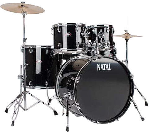 Kit de batería Natal DNA Rock Black