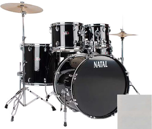 Акустични барабани-комплект Natal DNA US Fusion Silver