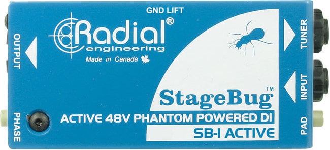 Procesor dźwiękowy/Procesor sygnałowy Radial StageBug SB-1