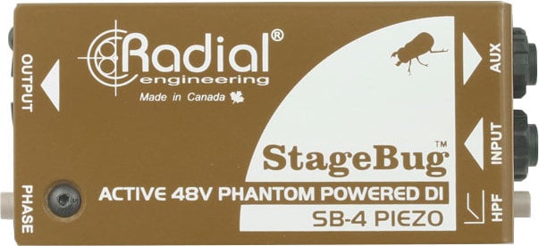 Procesor dźwiękowy/Procesor sygnałowy Radial StageBug SB-4