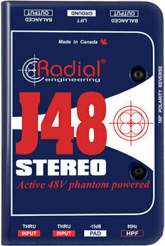 Procesor dźwiękowy/Procesor sygnałowy Radial J48 Stereo - 1