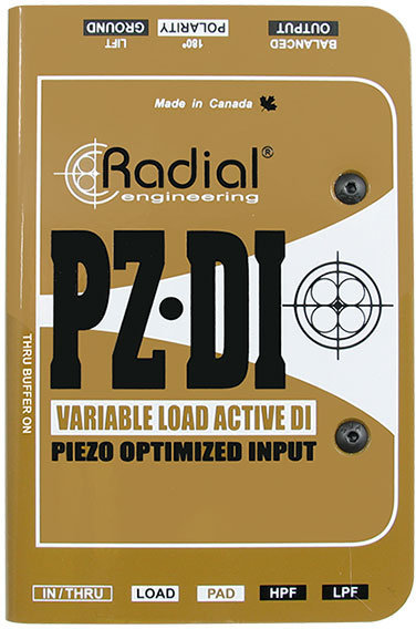 Radial PZ-DI Orchestral Instrument DI Radial