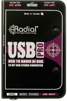 Procesor dźwiękowy/Procesor sygnałowy Radial USB-Pro - 1