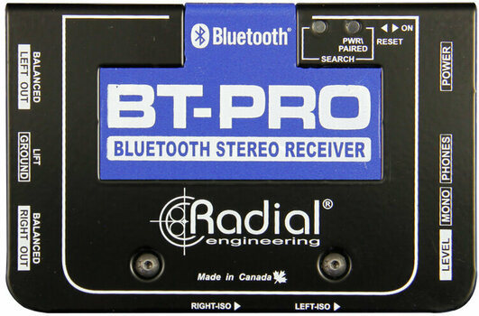 Procesador de sonido Radial BT-Pro Bluetooth Direct Box - 1