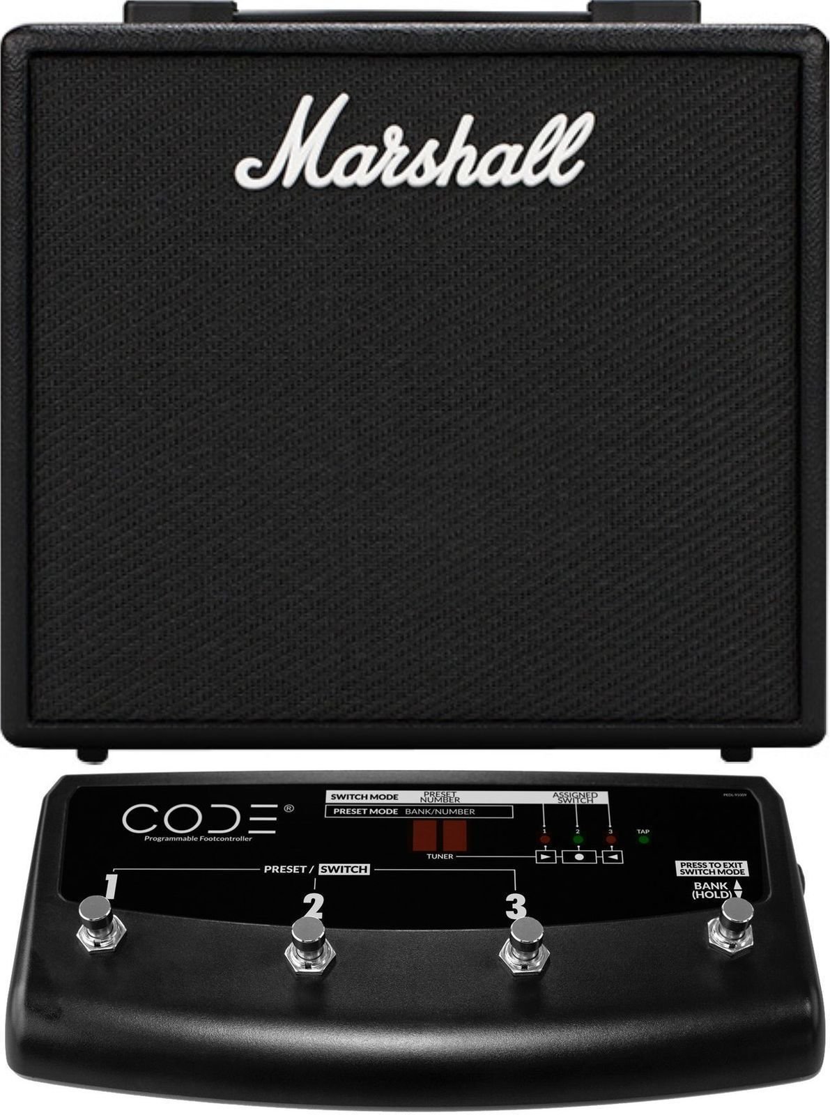 Modelling gitaarcombo Marshall CODE25 SET