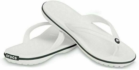 Унисекс обувки Crocs Crocband Flip White 38-39 - 1