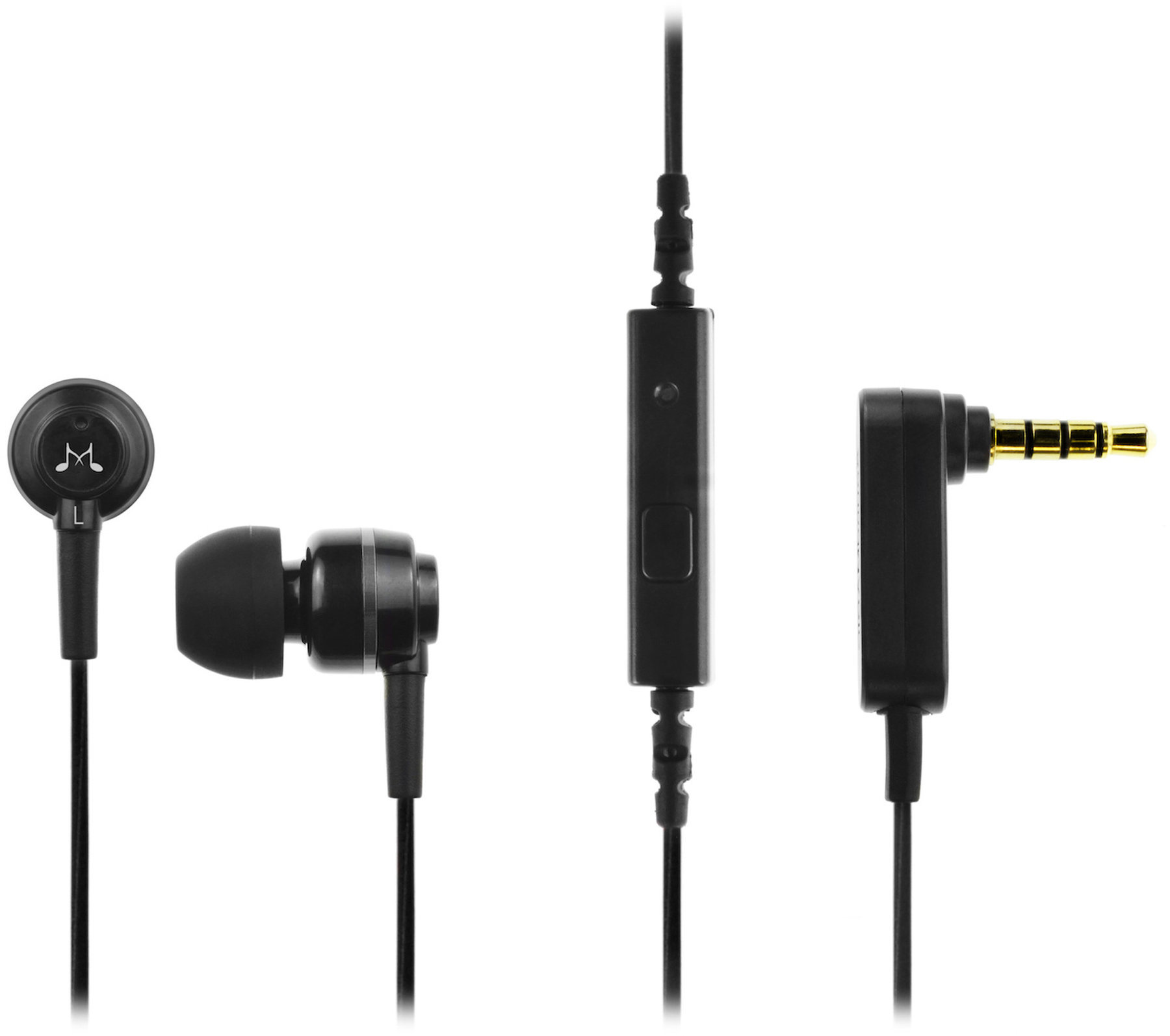 Ecouteurs intra-auriculaires SoundMAGIC ES18S Black-Gray