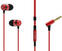 Auscultadores intra-auriculares SoundMAGIC E50 Black-Red