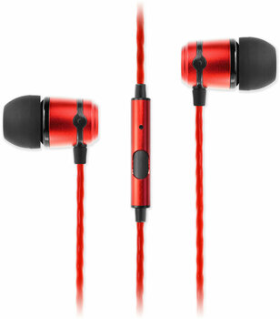 In-Ear Headphones SoundMAGIC E50S Black-Red - 1