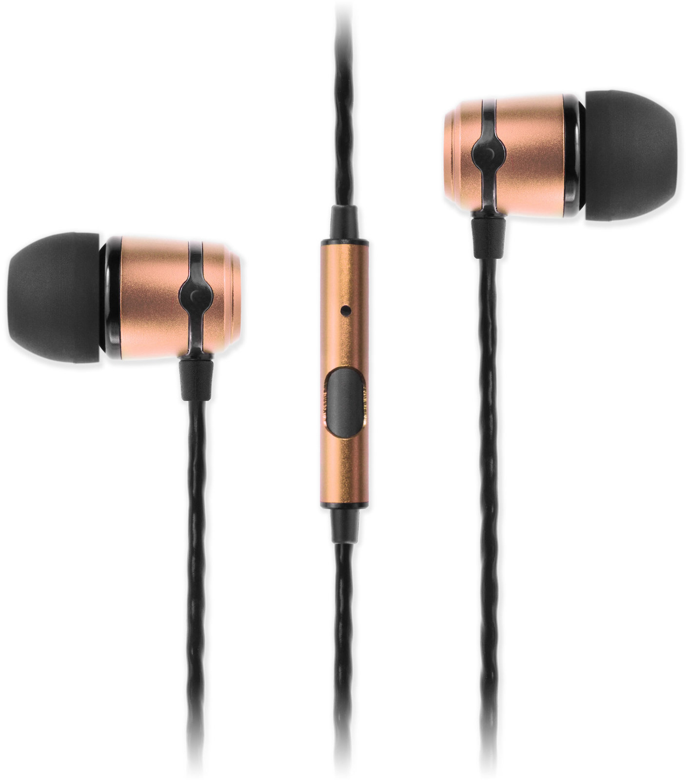 In-ear hoofdtelefoon SoundMAGIC E50S Black-Gold