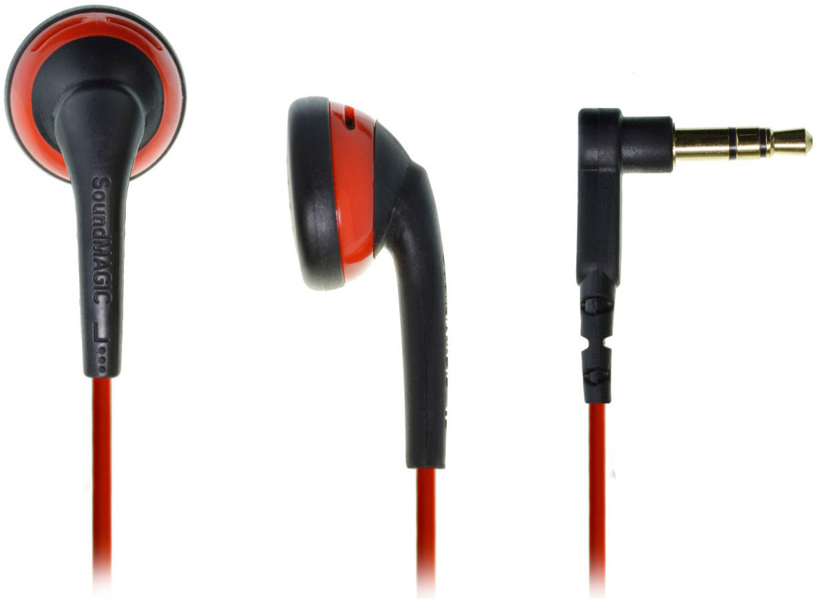 In-Ear Headphones SoundMAGIC EP10 Black-Red