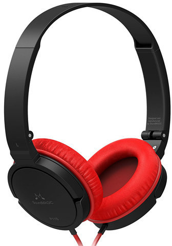 Broadcast-headset SoundMAGIC P11S Black-Red