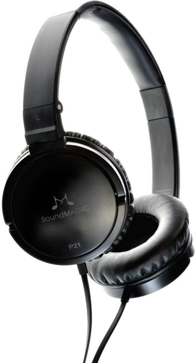 On-ear -kuulokkeet SoundMAGIC P21 Black