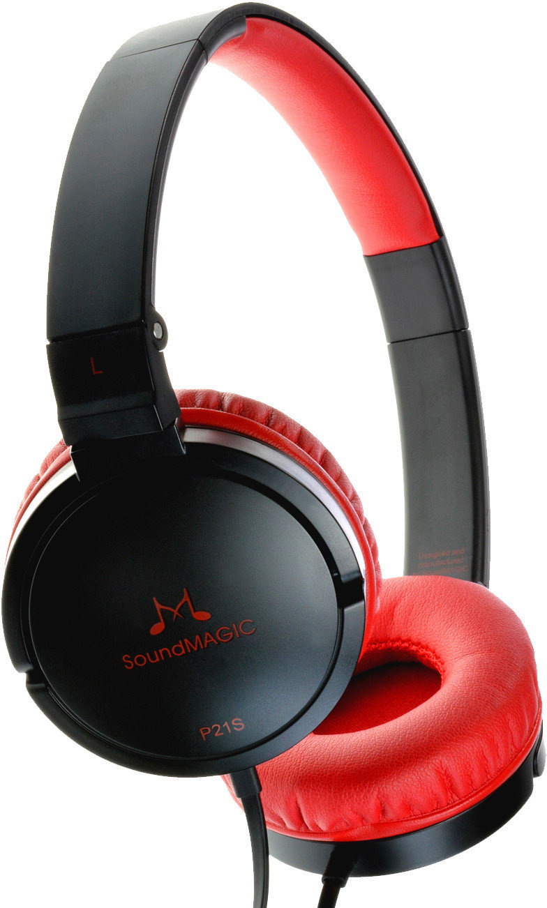 Uitzendhoofdtelefoon SoundMAGIC P21S Black-Red