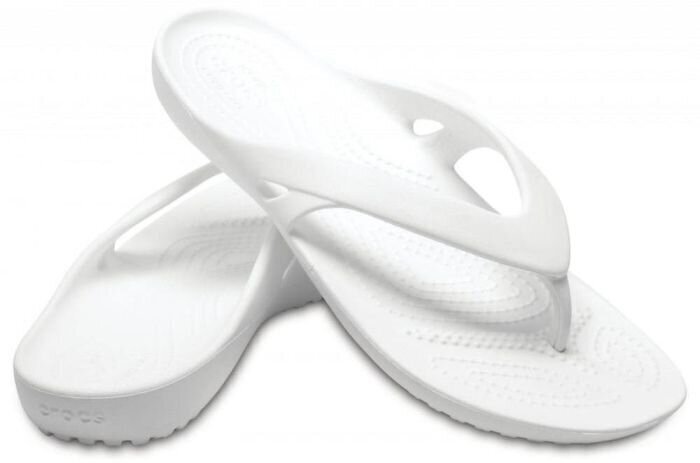 Jachtařská obuv Crocs Women's Kadee II Flip White 34-35