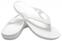 Ženske cipele za jedrenje Crocs Women's Kadee II Flip White 34-35