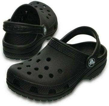 Buty żeglarskie dla dzieci Crocs Kids' Classic Clog Black 28-29 - 1