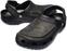 Férfi vitorlás cipő Crocs Men's Yukon Vista Clog Black/Black 41-42