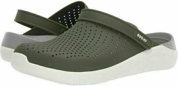 Unisex čevlji Crocs LiteRide Clog Army Green/White 43-44 - 1