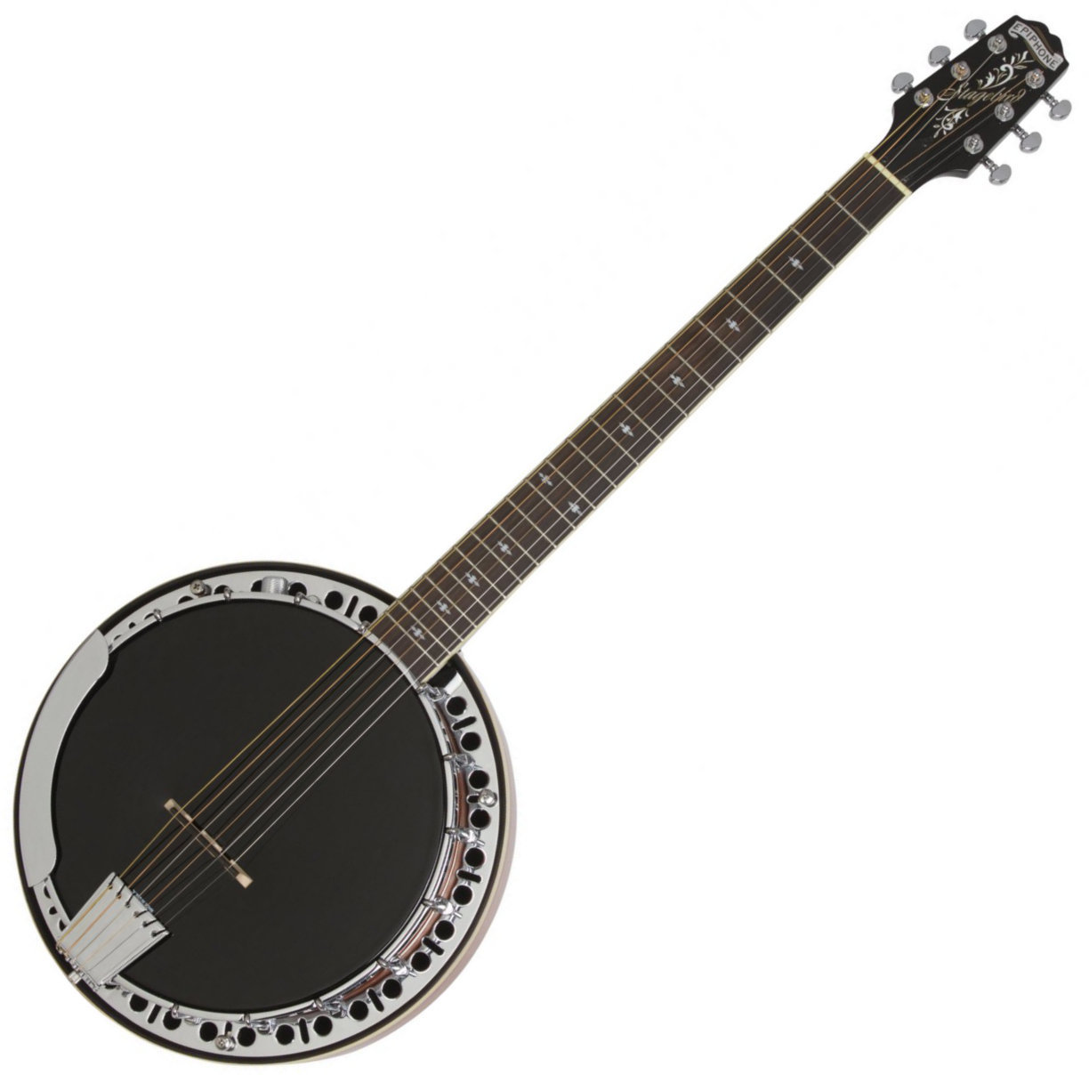 Банджо Epiphone Stagebird Banjo 6-string Electric Red Mahogany