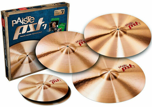Cymbal Set Paiste PST 7 Universal Set 14/18/20 + 16 Crash - 1