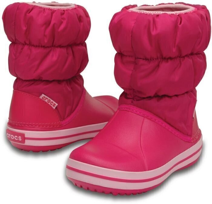 Pantofi de Navigatie Crocs Winter Puff Boot Cizme de zăpadă Candy Pink 22-23
