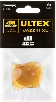 Palheta Dunlop 427P 1.38 Ultex Jazz III XL Palheta - 1