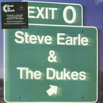 Disque vinyle Steve Earle & The Dukes - Exit 0 (LP) - 1