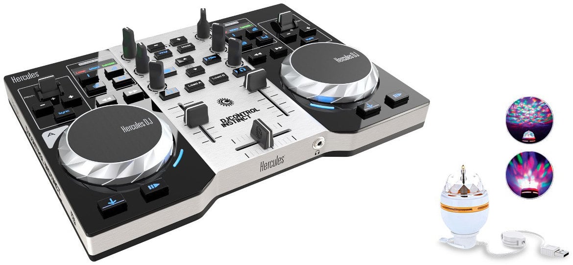 Kontroler DJ Hercules DJ DJControl Instinct S Party Pack