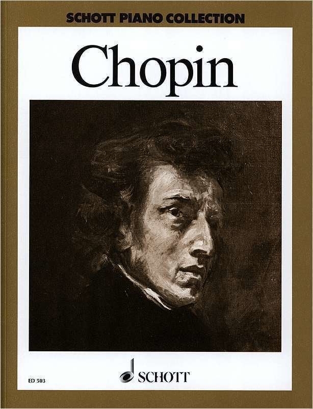 Nuotit pianoille Fryderyk Chopin Klavieralbum Nuottikirja