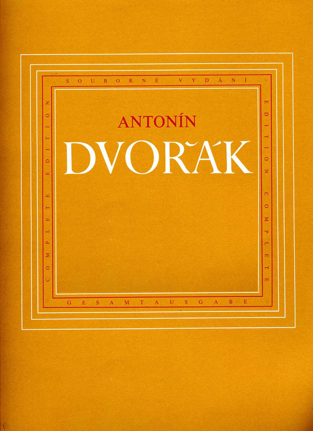 Bladmuziek piano's Antonín Dvořák Selected Works Muziekblad