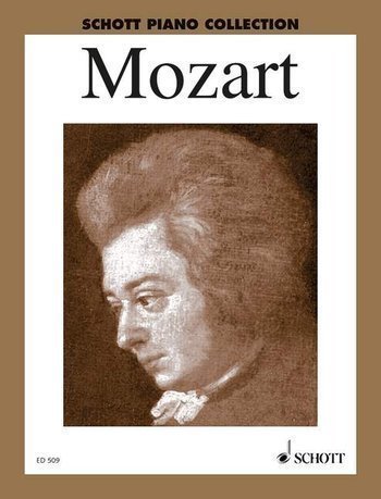 Partitura para pianos W.A. Mozart Klavieralbum Livro de música