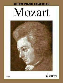Music sheet for pianos W.A. Mozart Klavieralbum Music Book - 1