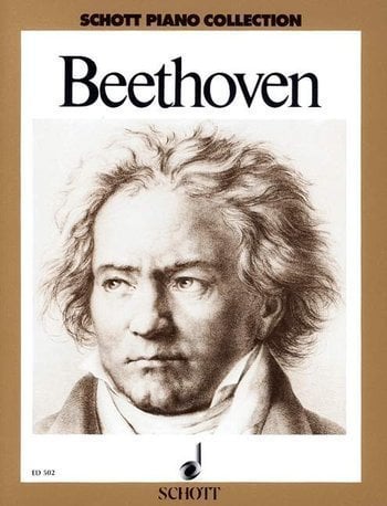 Music sheet for pianos Ludwig van Beethoven Klavieralbum Music Book